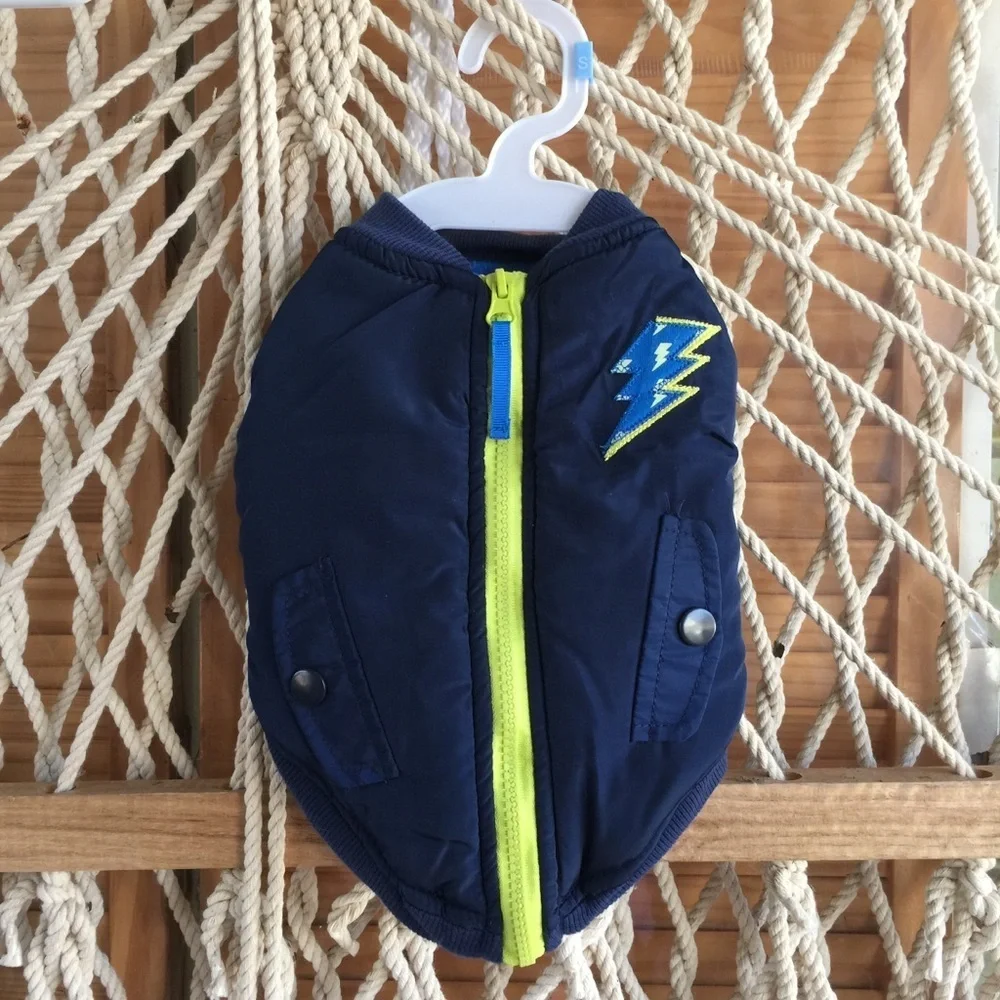 Top Paw Lightning Bolt Coat, Small